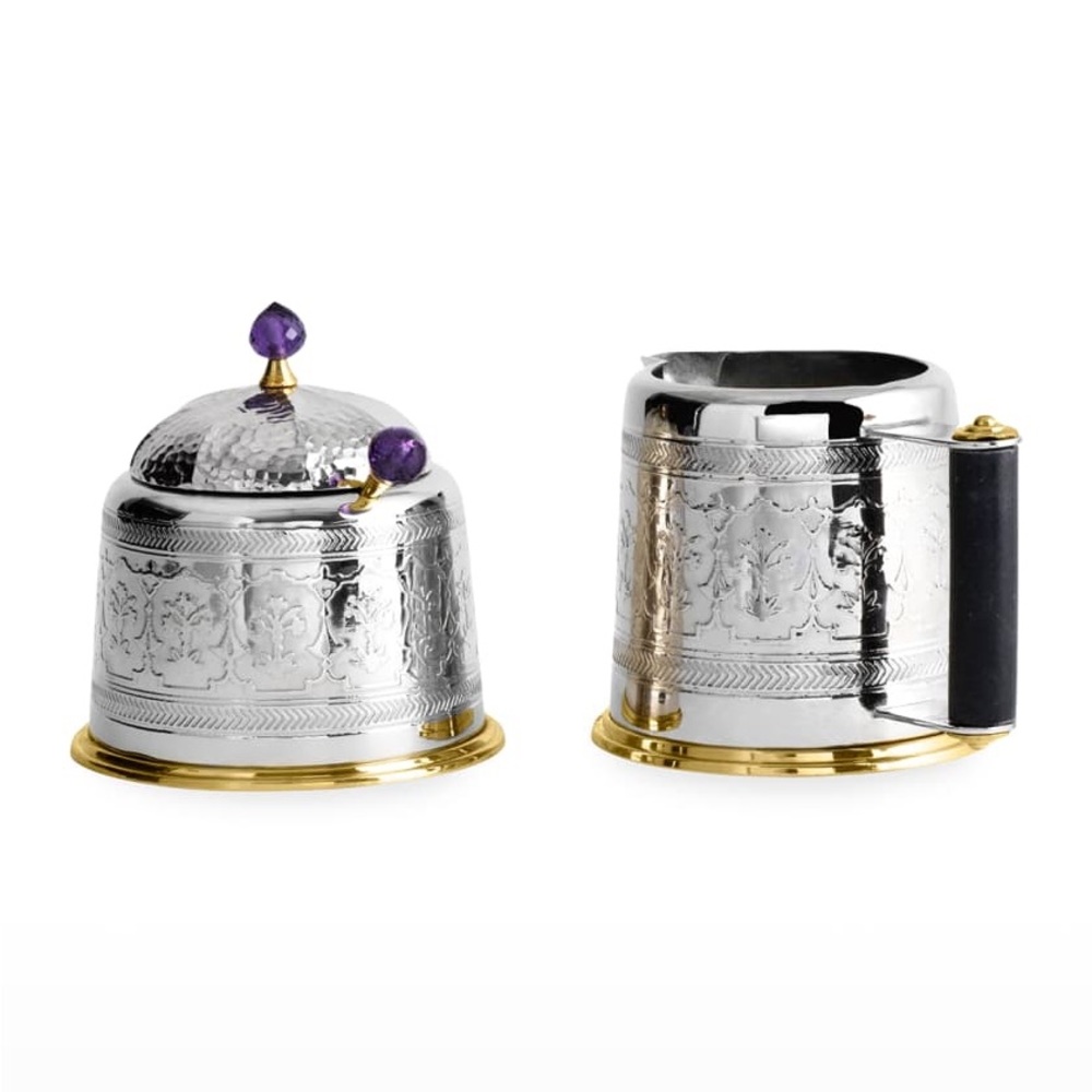 Palace Creamer Sugar Pot with Set
